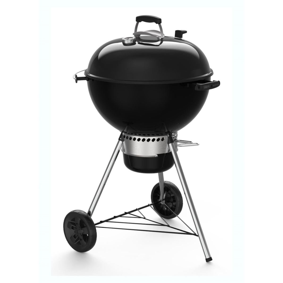 Weber Performer Premium: Il Carrello Griglia A Carbone Da 57 Cm, Nero, Con Piano D'Appoggio E Termometro, Per Veri Griller