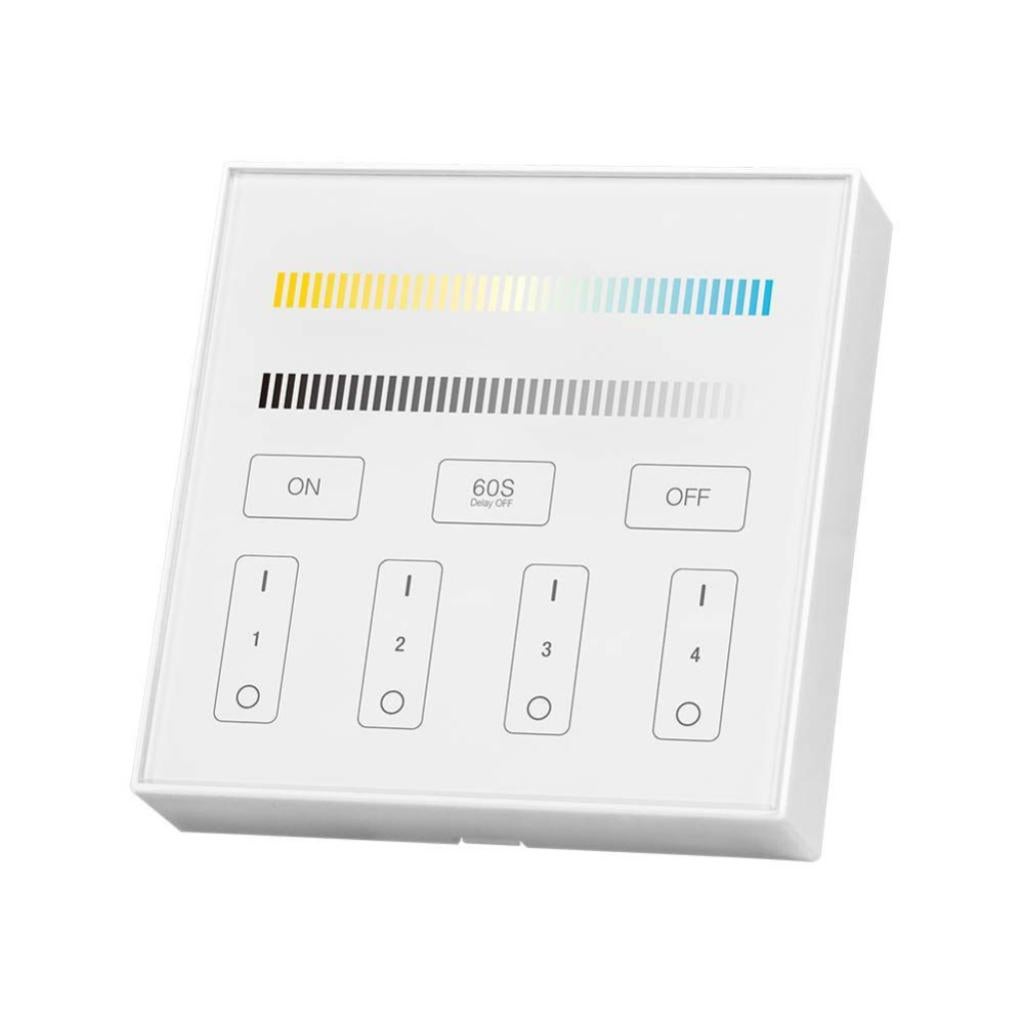 Variateur Tactile Pour Bande LED - Contrôle Sensible 12V-24V 2A - Noir/Blanc