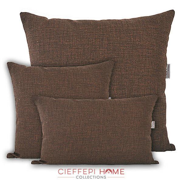Mygoodprice Federa Per Cuscino Bicolore 40x40 Cm - Motivo Passione Viticultore, Fronte Poliestere Bianco, Retro Cotone Moka, Con Cerniera