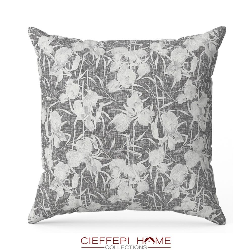 Federa Per Cuscino RUMBA - 30x50 Cm, Grigio, 70% Cotone 30% Poliestere
