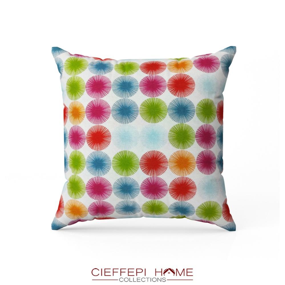 Home deco factory Coussin en raphia naturel 40 x 40 cm au meilleur prix sur