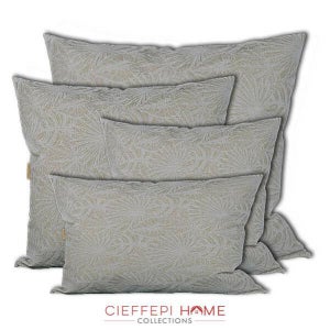 Emmevi Fodera Cuscino 40x40 Cm In Cotone Lucido - Made In Italy, Cerniera, Colore Arancione Chiaro (Senza Imbottitura) - 2