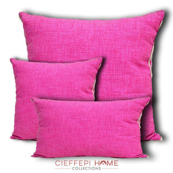 Federa Cuscino ABAKUHAUS Lettera O Con Orchidea – 40x40 Cm, Fucsia E Nero, Stampa Fronte/Retro