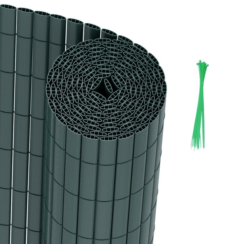 Canisse en PVC Occultant Cloture, pour le jardinet balcon clôture brise ...