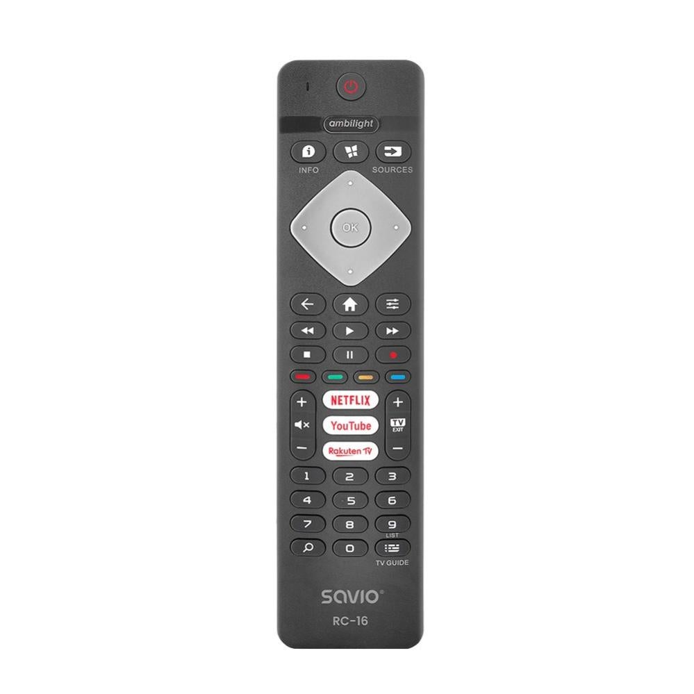 VBESTLIFE RC3902 Telecomando Universale Per TV LCD – Sostituto Per Varie Marche, ABS Nero, Funziona Con 2 AAA