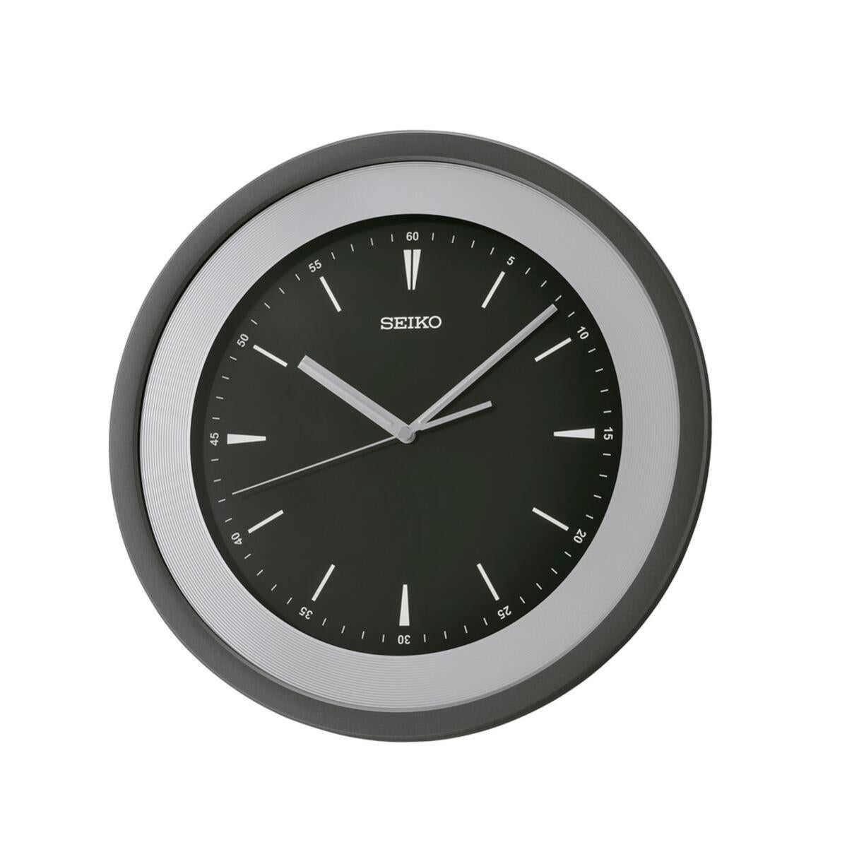 Grande Horloge Murale Vintage Seiko – Métal – Quartz – Fonctionnelle