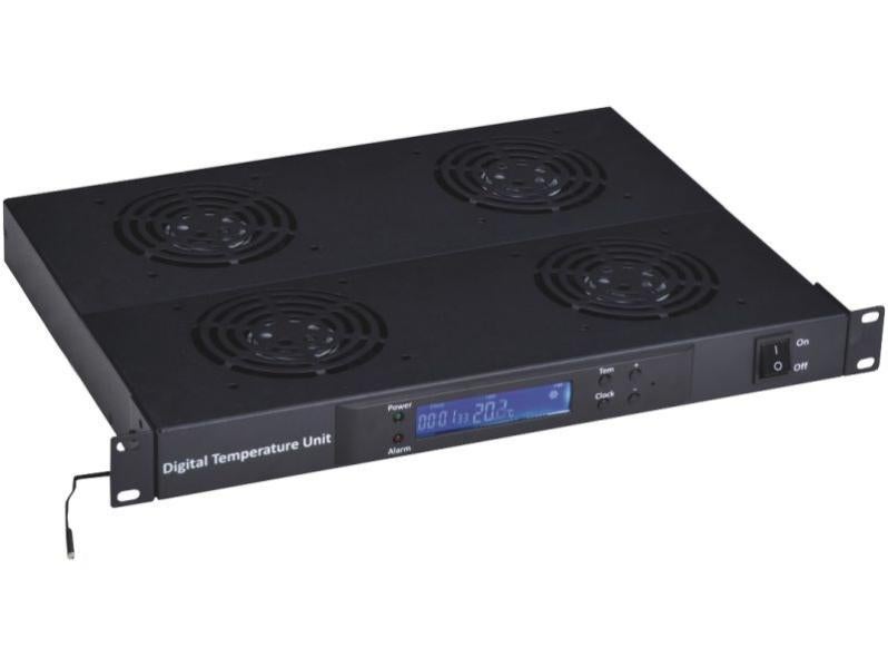 Cache Plaque 2U Ventilé Noir Pour Baie 19" (rack) - Référence 006982 - Marque Kenable - Neuf