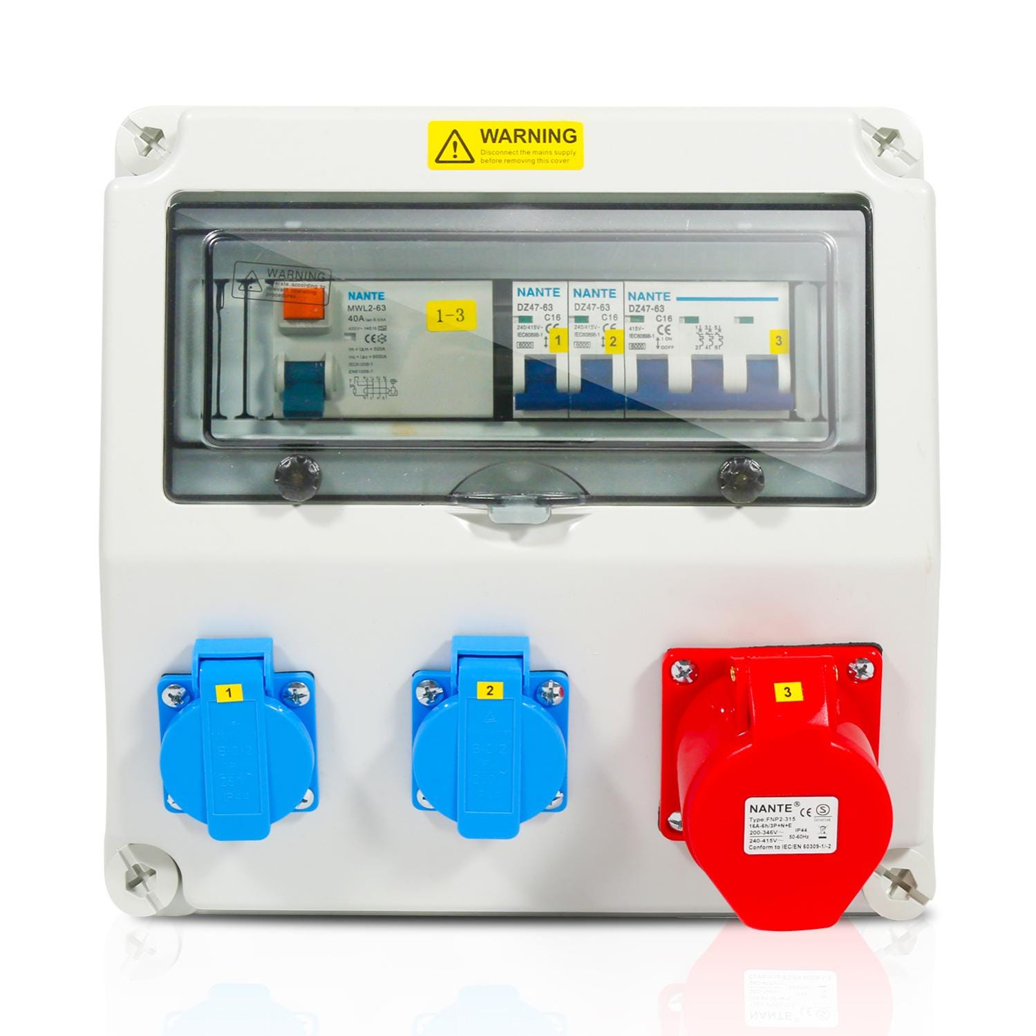 Distributore Di Corrente ECO-S 1x32A 1x16A 2x230V Franz/belg System Doktorvol - Foto 9