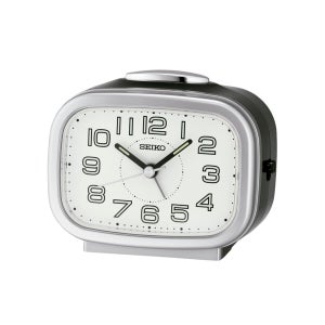 Réveil Seiko QHE206L - Balayage Silencieux, Alarme Bip Et Fonction Snooze - Design Compact