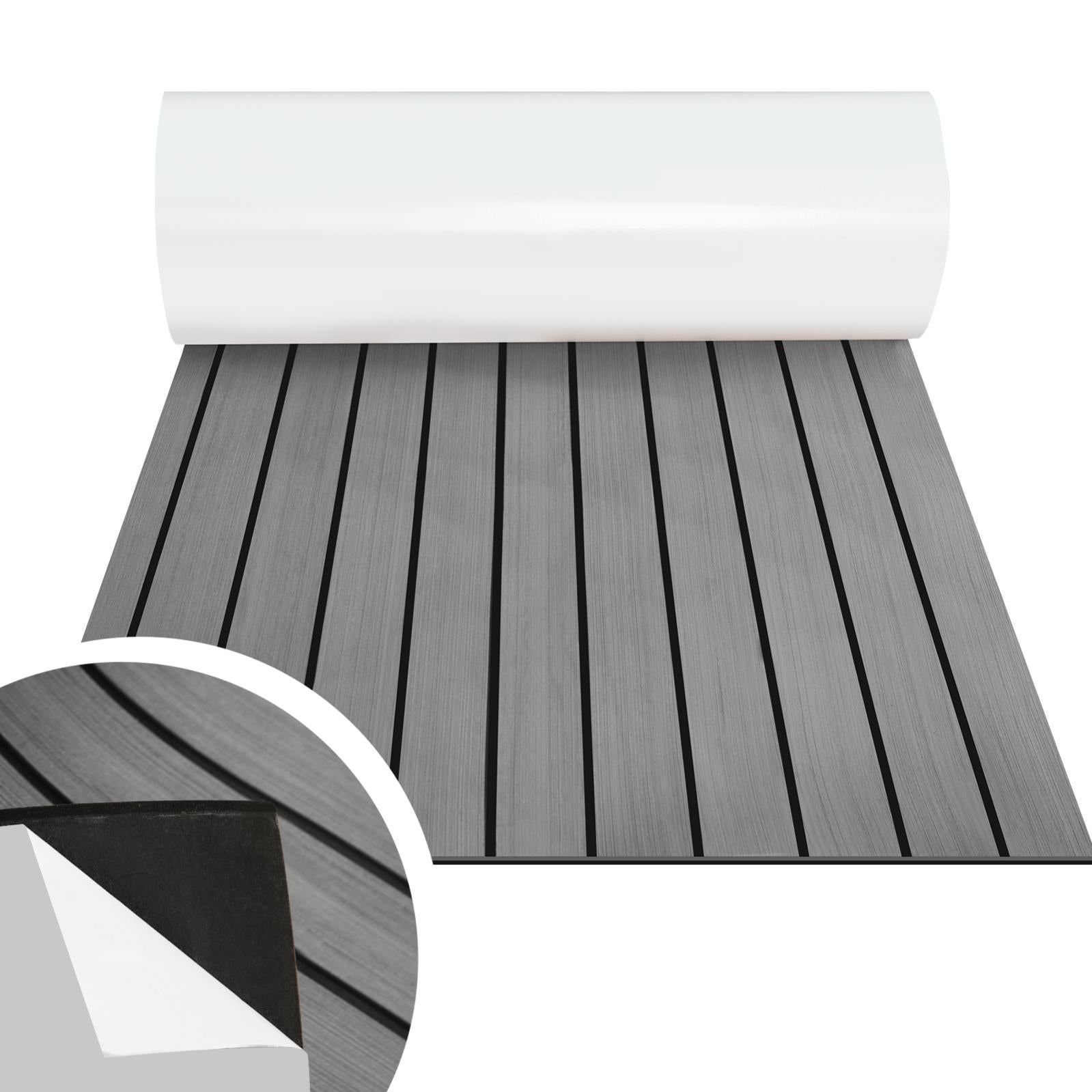 Tapis De Pont En Mousse EVA Effet Teck Pour Bateau – Plateforme De Natation/Ski (1992)