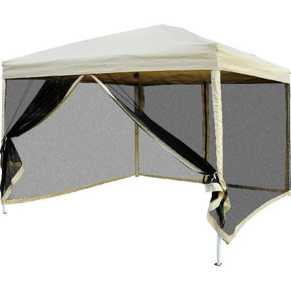 GAZEBO 3X3 PIEGHEVOLE Impermeabile 160 Gr/mq, Anti UV Con 3 Pareti - Foto 2