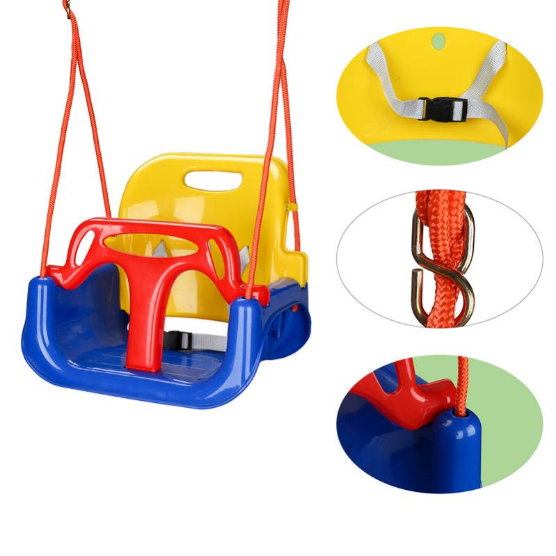 Coprisedile Altalena Esterno 3 Posti - Cuscino Impermeabile Rosso Per Giardino - Foto 12