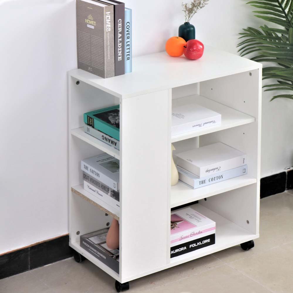 BIZZOTTO - Libreria Industrial Urban Scaffale Metallo Legno 4 Ripiani