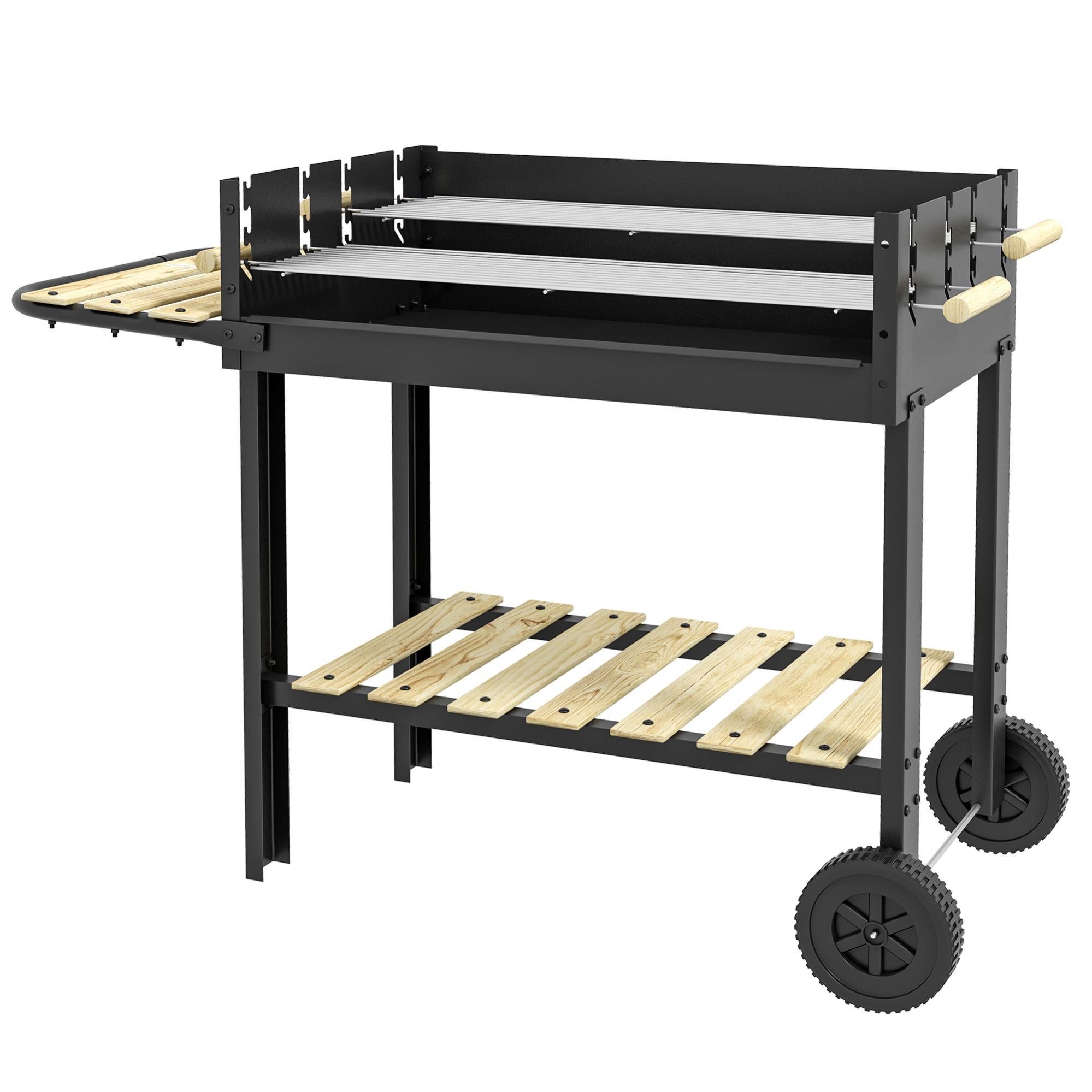 Barbecue A Carbonella A Colonna Braciere Griglia Carbone BBQ Da Balcone Giardino 88651840