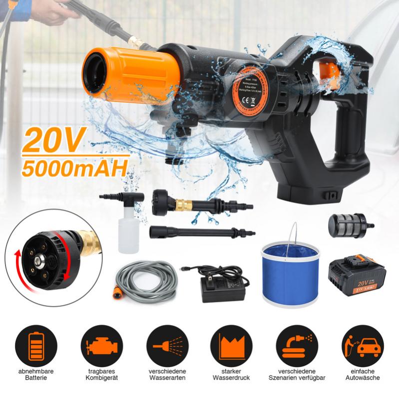 Idropulitrice a Batteria,21V Idropulitrice Elettrica