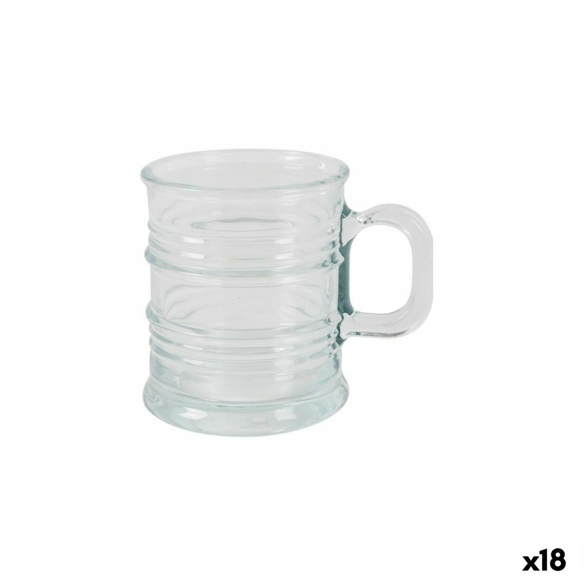 1.04 Set di tazze da cappuccino e sottobicchieri - Set di 4