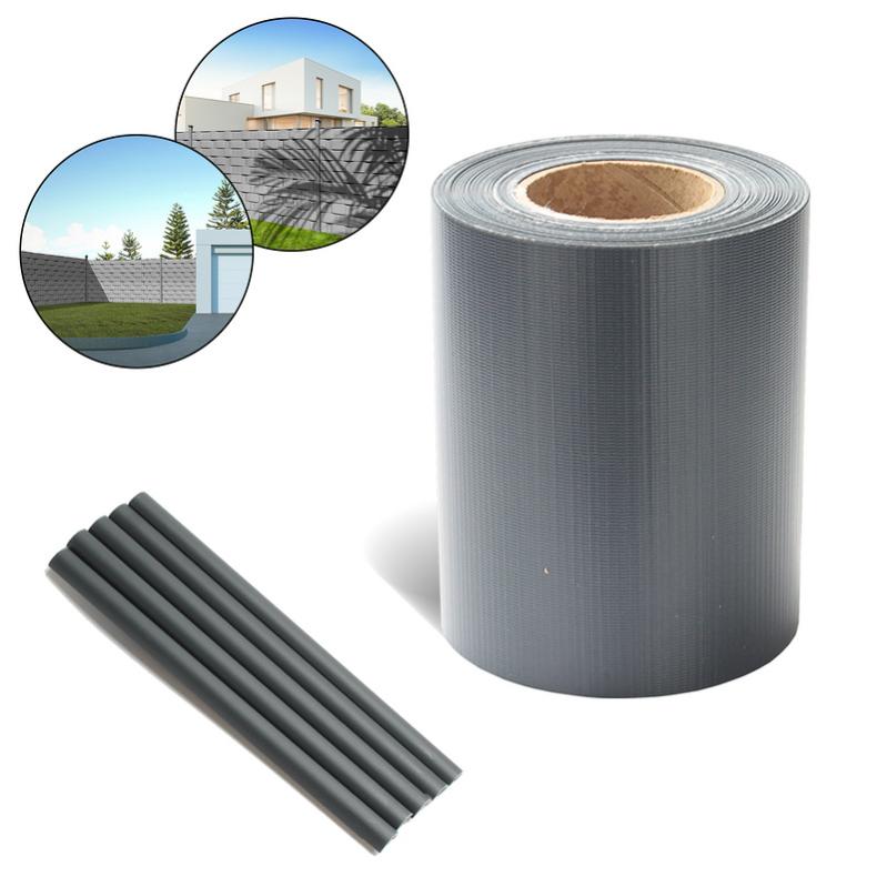 Pellicola Per Recinzione Balcone - Protezione Da Vento E Sguardi - PVC, 19 Cm X Lunghezza Variabile - Foto 7