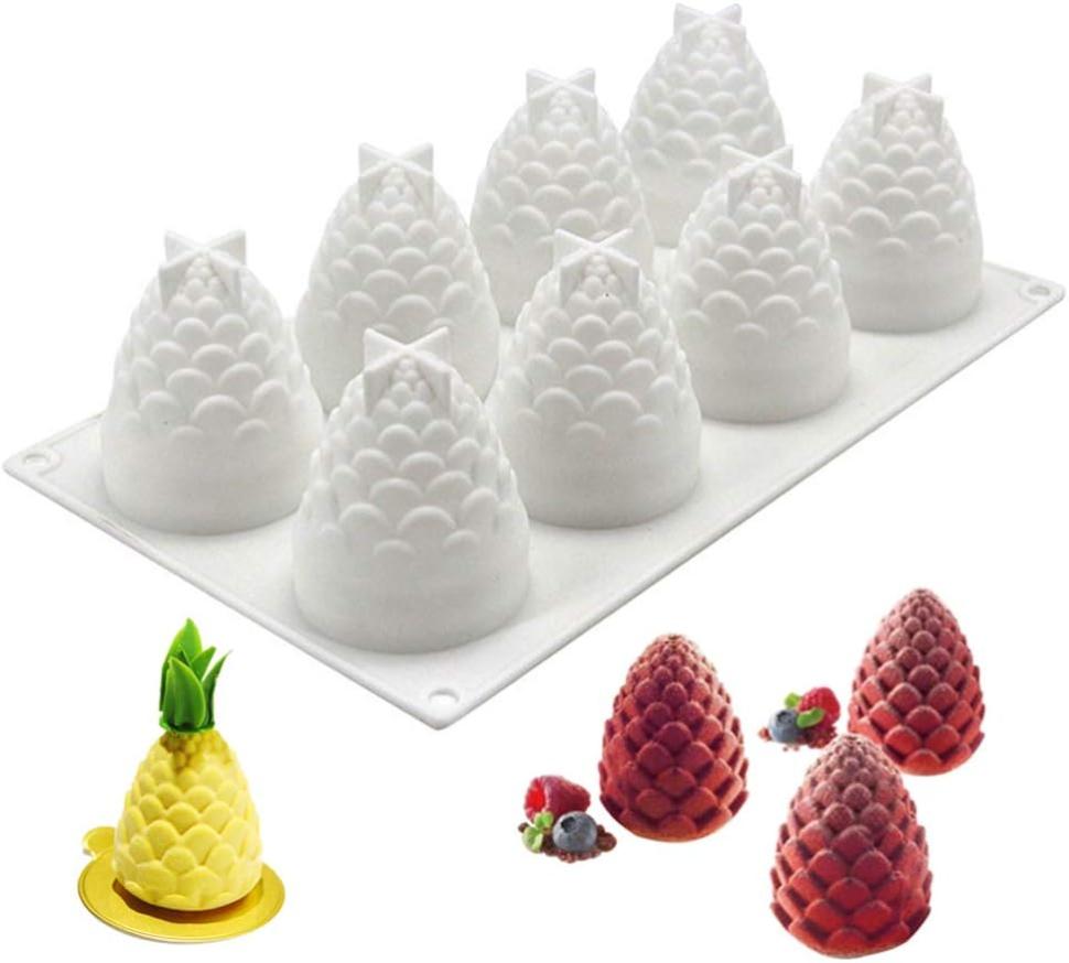 Moule Silicone 3D Pomme De Pin Noël – Idéal Pour Bougies Parfumées, Savons, Résine & Fondants – Décoration Festive DIY