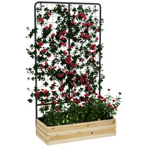 Grigliato con fioriera 194x150x40cm da giardino - Calla