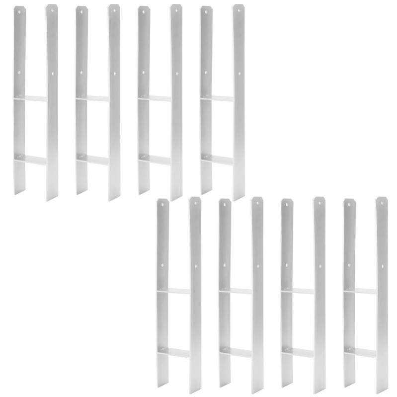 6 Pezzi 4x4 Copripalo For Recinzione For Uso Esterno Prolunga - Foto 2