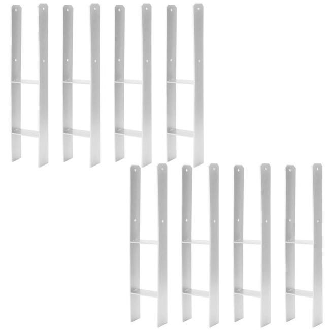 6 Pezzi 4x4 Copripalo For Recinzione For Uso Esterno Prolunga - Foto 2
