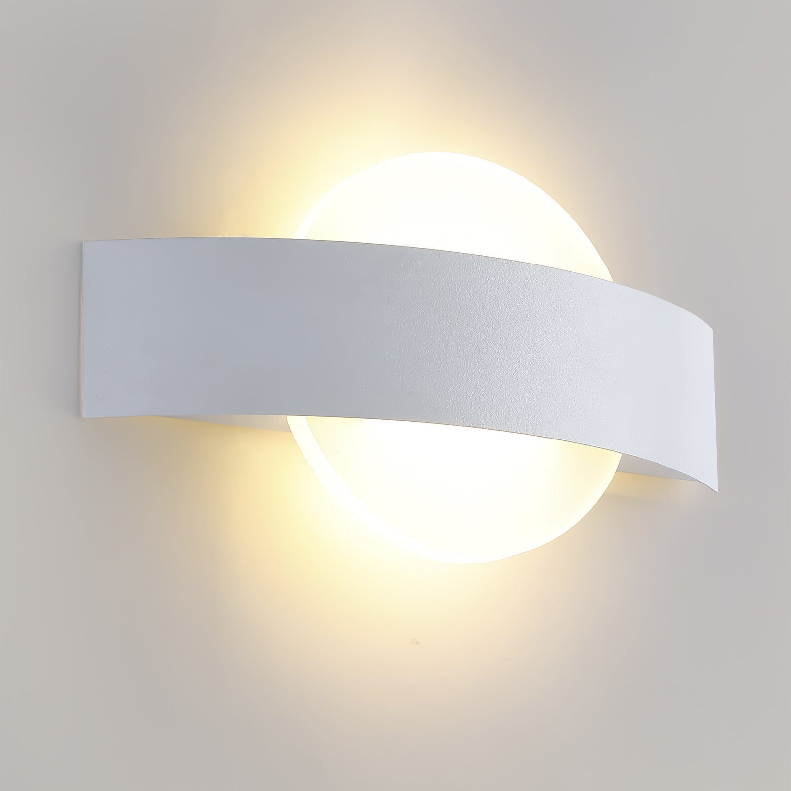 Aiskdan Applique Murale Int Rieure Led Blanc Chaud W Design Moderne