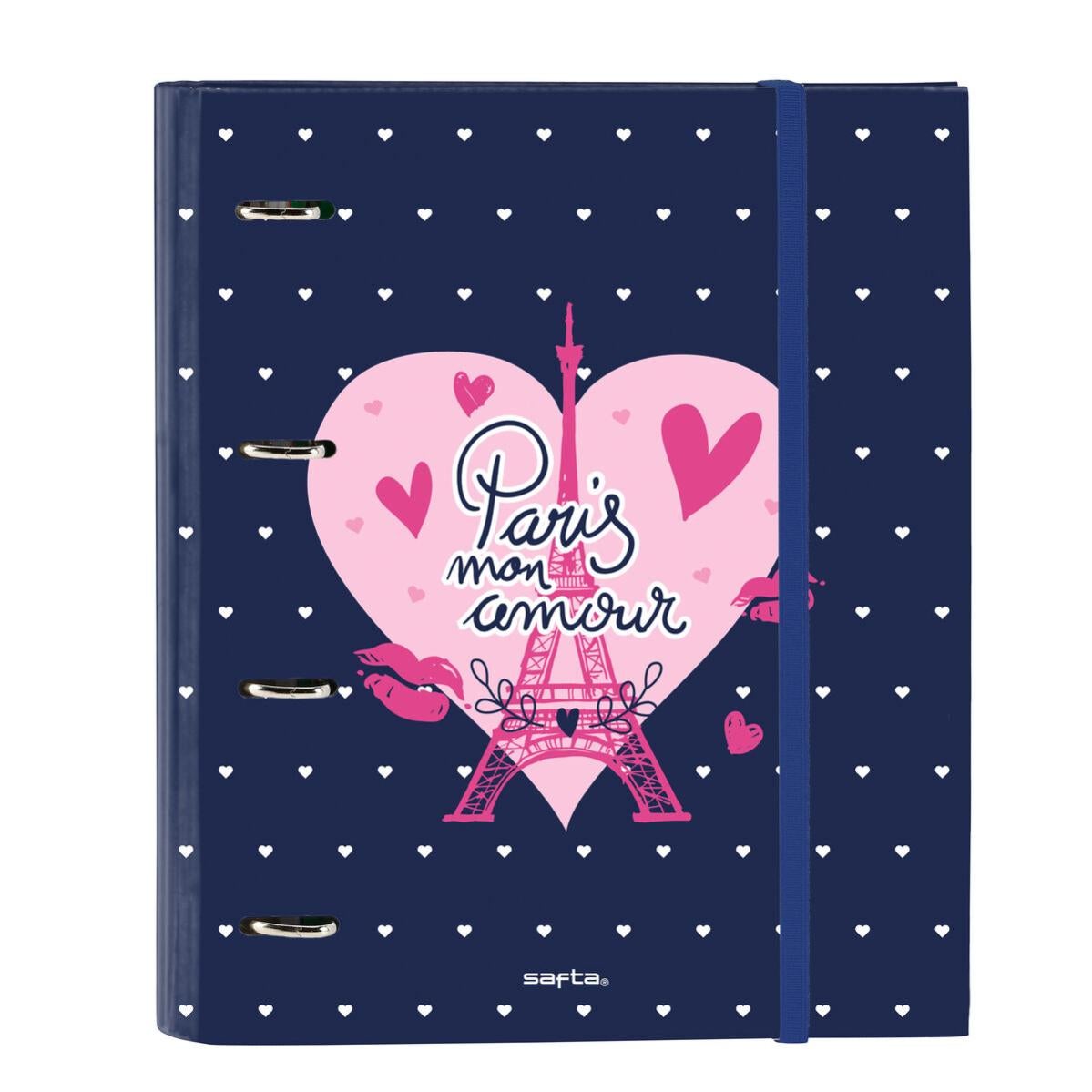 Safta BENETTON Pop - Carpeta 4 Anillas De 35 Cm Con 100 Hojas A4