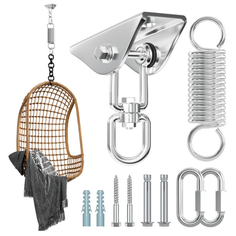 Nutabevr Crochet De Plafond Lourds 400 Kg Capacitu00e9,360 U00b0 Rotation Acier