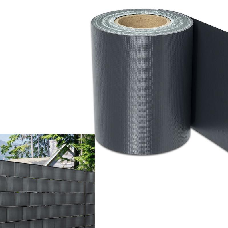 Frangivista Da Giardino Recinzione A Doppia Sbarra Recinzione In Rotolo Di Pellicola Per Balcone Pvc 70x0 19m Antracite 90942746