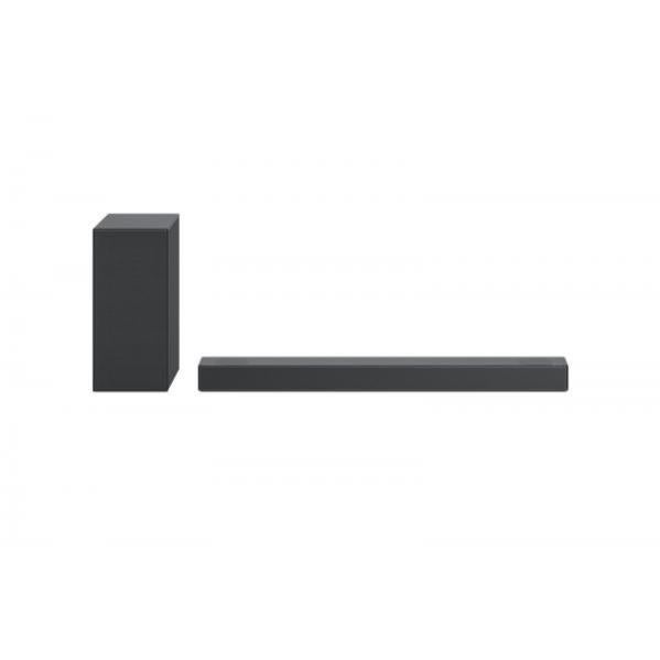 Lg Dsk8 Soundbar Dark Titan Silver LG DS75Q Soundbar (380 Watt) con subwoofer wireless e tecnologia
