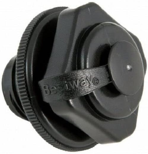 4 Pezzi Viti Valvola Airbag Per Casco Riddell Speedflex E Speed Icon – Tappi Di Fissaggio Filettati M10 In Plastica E Acciaio (Nero) - 5
