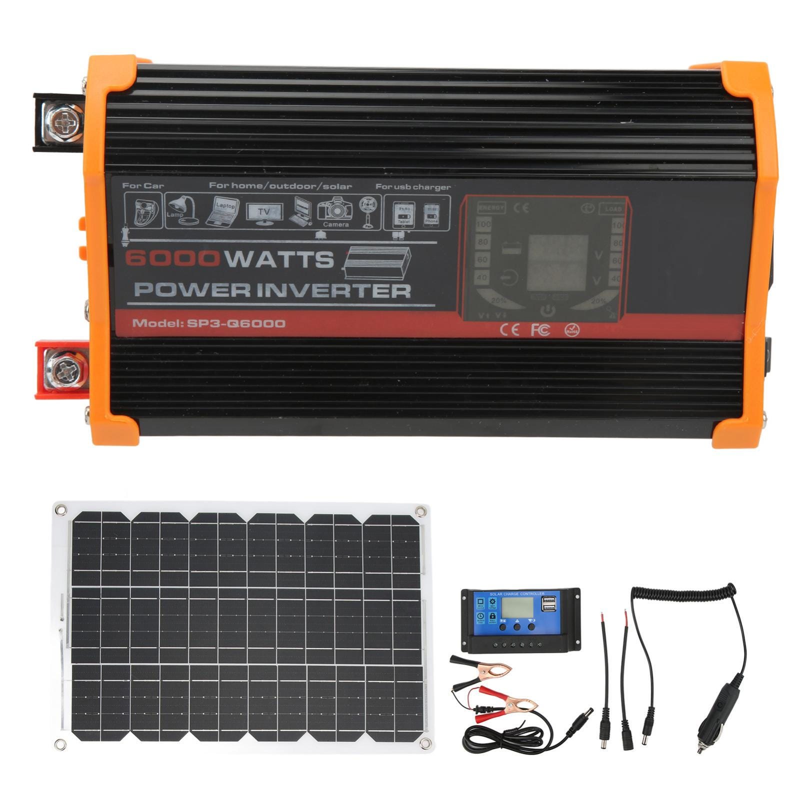 Merlin Solar Panel Controller Kit panel solar - inversor solar 500w - controlador solar 30a | Leroy ...