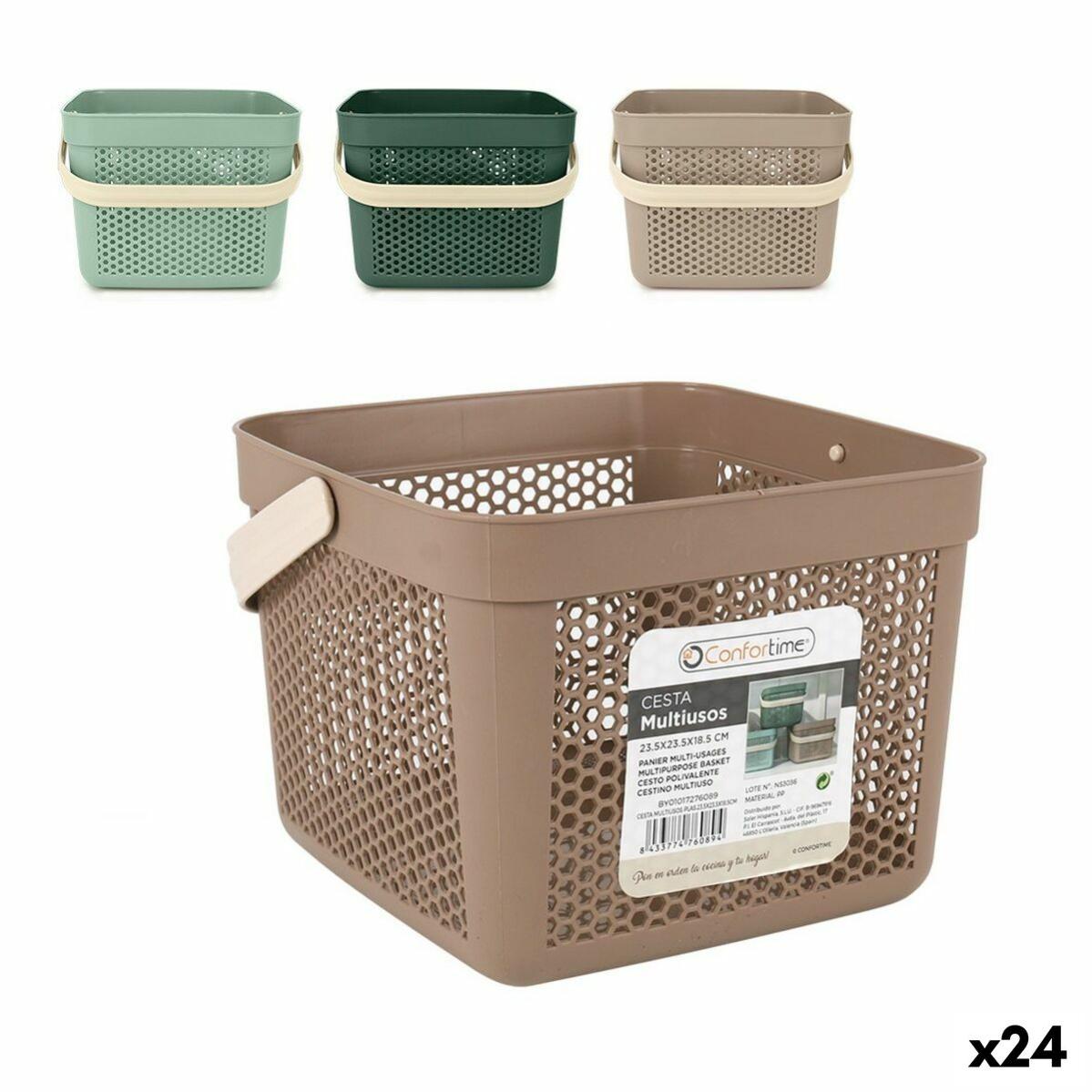 Panier Multi-usages Westmark Saleen Coolorista - Rectangulaire Brun 26,5 X 19 X 7 Cm, Fibre Synthétique
