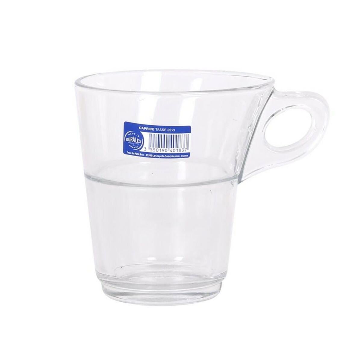 Set Tazze Caffè Design GLASWERK – Doppia Parete In Vetro Borosilicato, 6x80 Ml