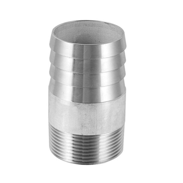 Embout fileté mâle cannelé 3/4