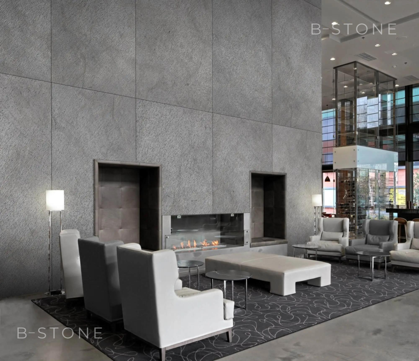 Feuille De Pierre 100% Naturelle B-Stone Cervin 201 2400x1200mm - 2,88m2 - 3