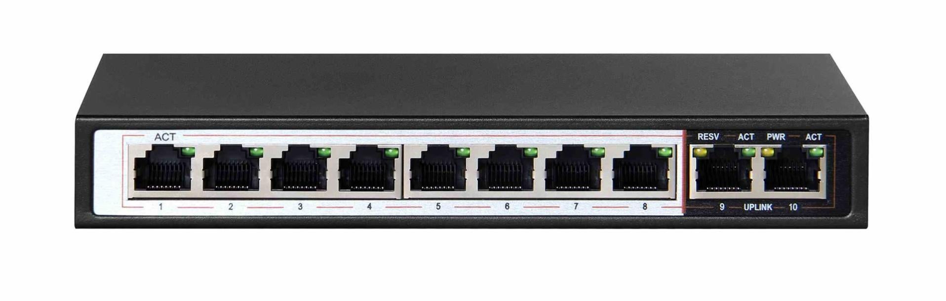 Dahua Technology PoE DH PFS3010 8ET 65 Commutateur Réseau Fast Ethernet 8 Puertos Poe