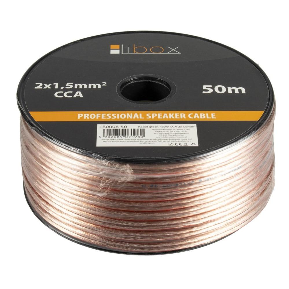 Bobine 100 m câble électrique unipolaire transparent