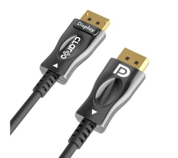 CLAROC-DP-14-30M Câble optique Claroc DisplayPort 1.4 AOC, 8K, 30 m ...