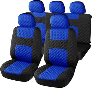 Coprisedili Auto Universali Rebeca Shop - Set Anteriore In Poliestere, Grigio - Foto 2