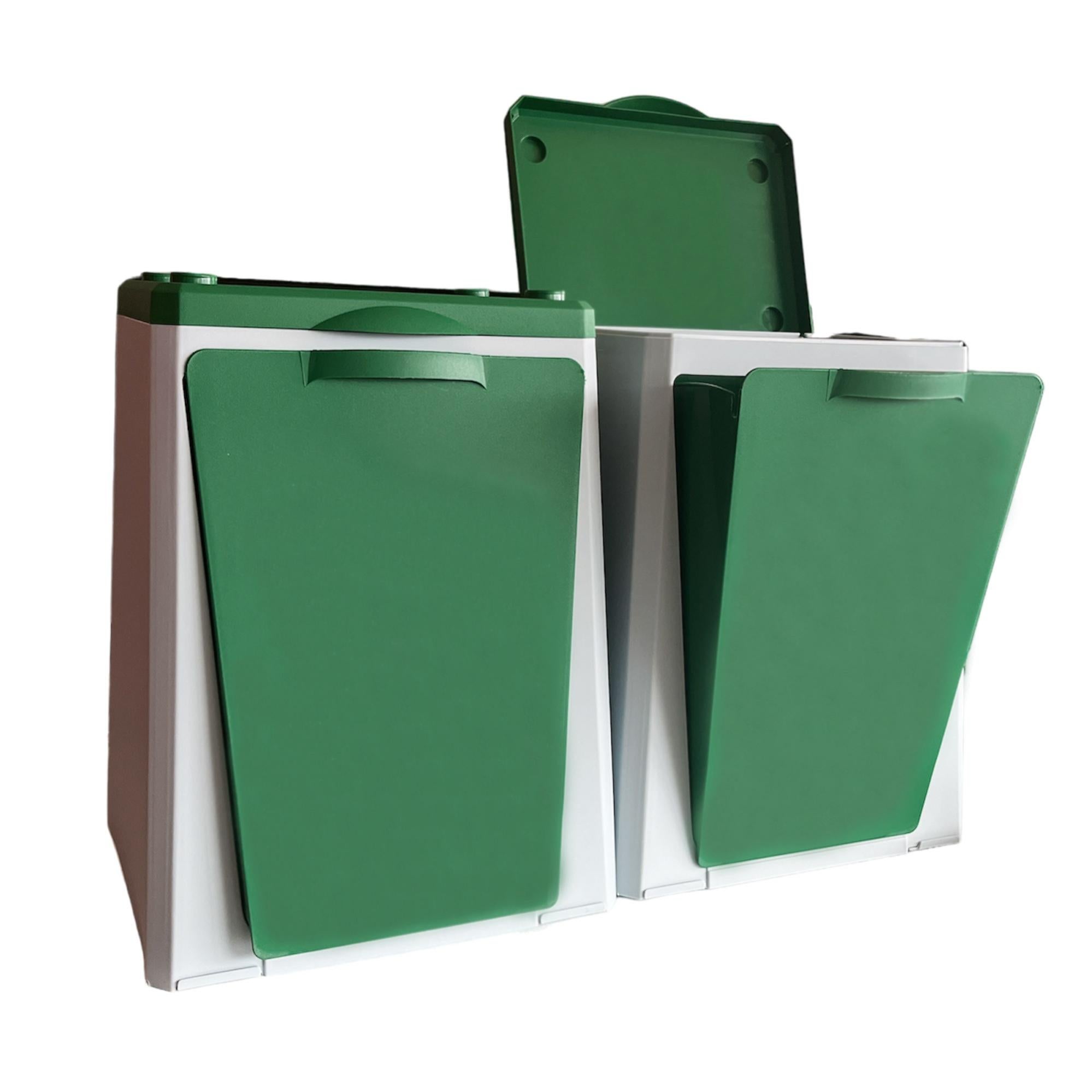 Pattumiera Con Ruote Per Raccolta Differenziata Lt 360 - Foto 6