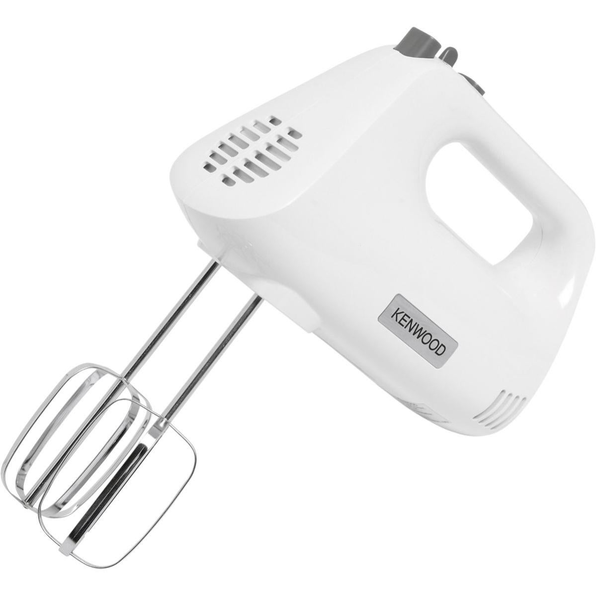 Batteur Amateur Kenwood 450W Blanc - Fouet Et Crochet Pétrin - 5 Vitesses + Turbo