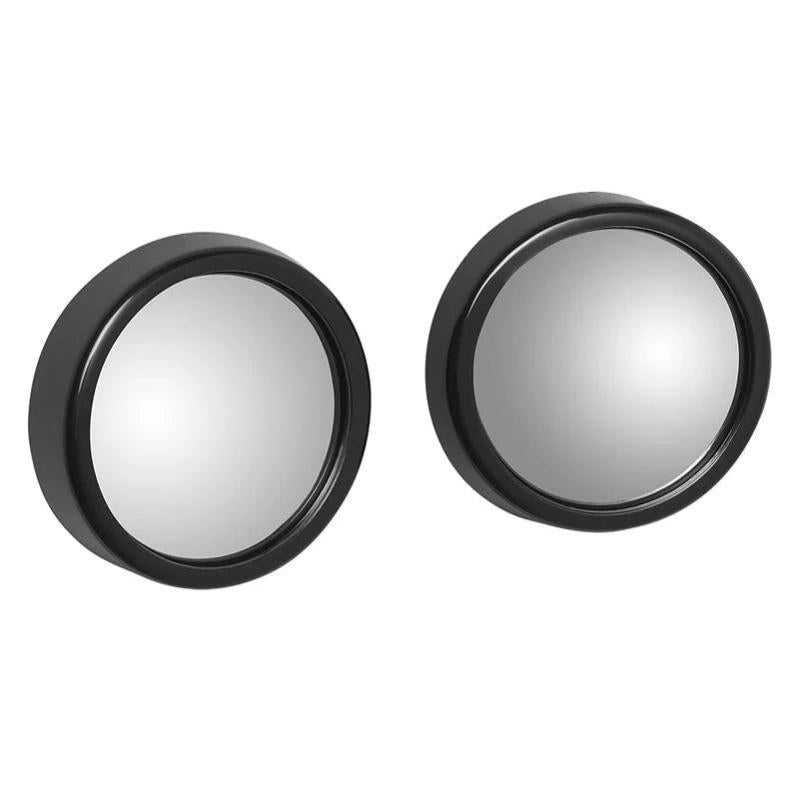 Miroir Angle Mort Voiture JNNJ - Réglable 360°, Clipser - Universel HD