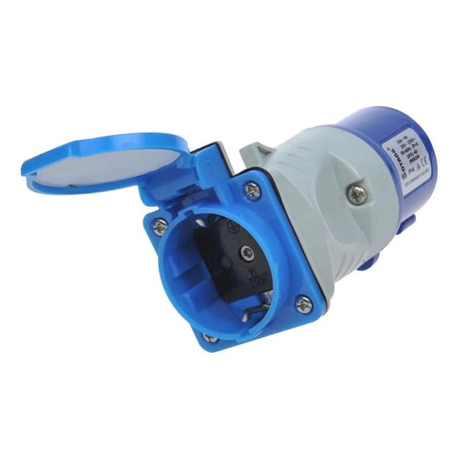 Adaptateur Fiche Cee Vers Prise Schuko | Leroy Merlin Adaptateur Fiche Cee Vers Prise Schuko | Leroy Merlin