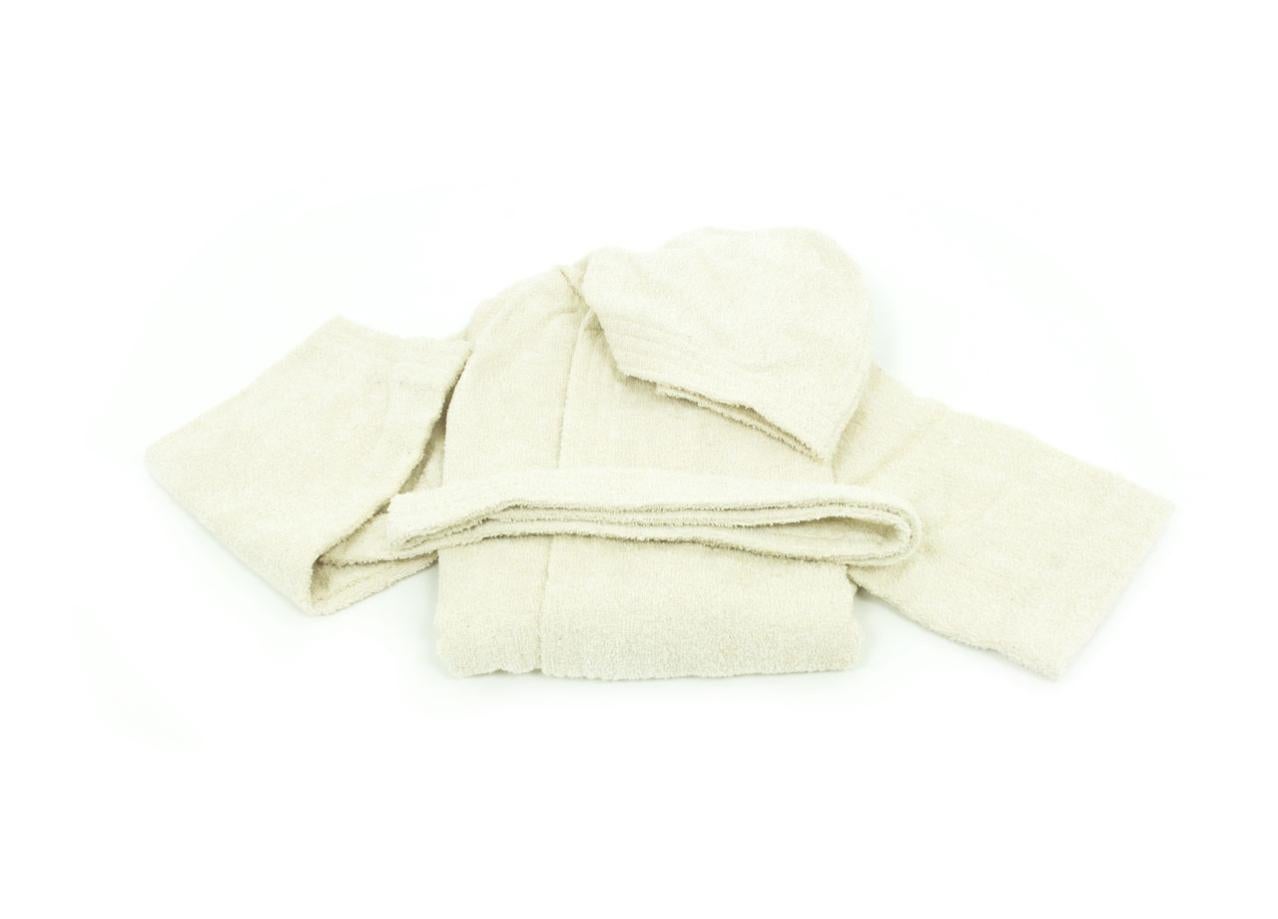 Smithy Accappatoio Bambini Con Corona | Rosa Per Taglia 98/104 In Cotone E Lyocell