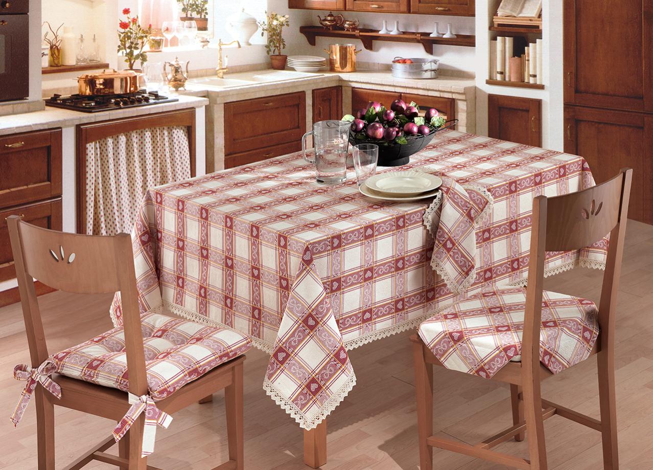 Copritavolo Salotto/Cucina Jacquard Modello Mexico Made In Italy