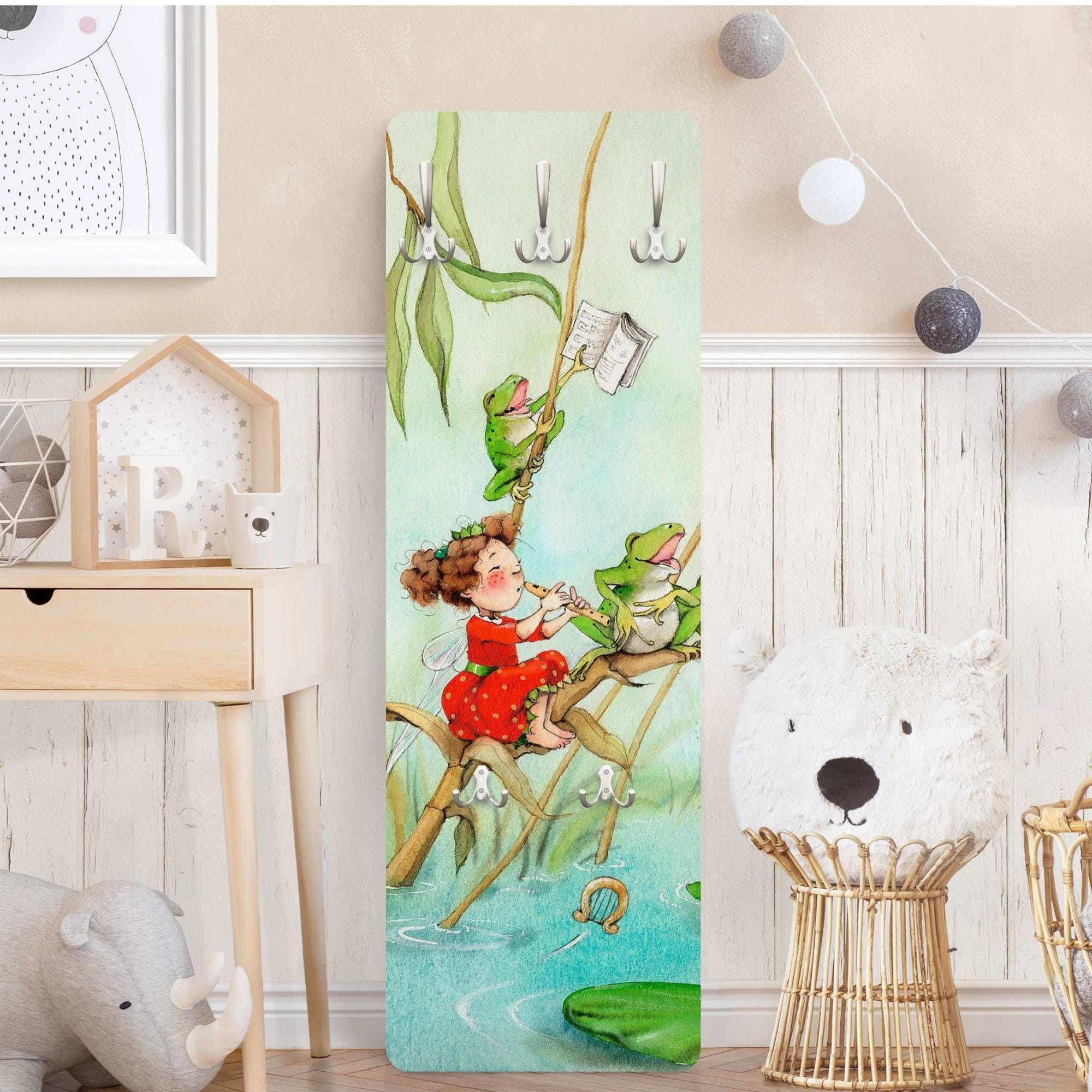 Appendiabiti Bambini Bieco - 32 Pezzi Gialli - Per Armadio E Viaggi - Foto 11