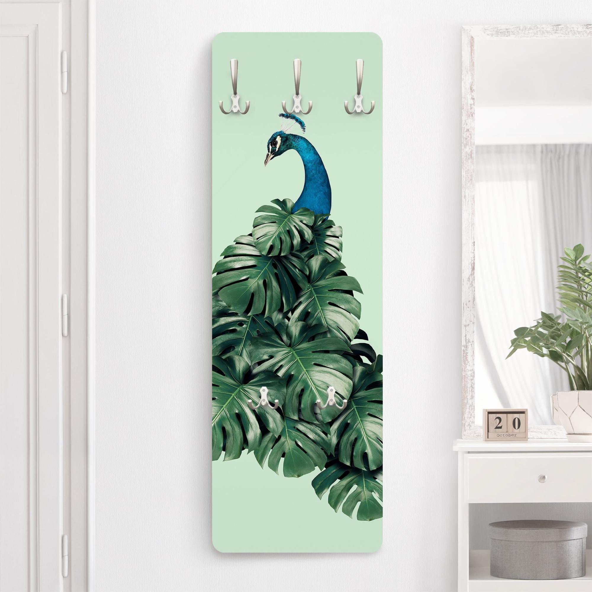 1 Pezzo Gancio Da Parete Decorativo In Ferro Creativo Dorato, Appendiabi In Stile Nordico Per
