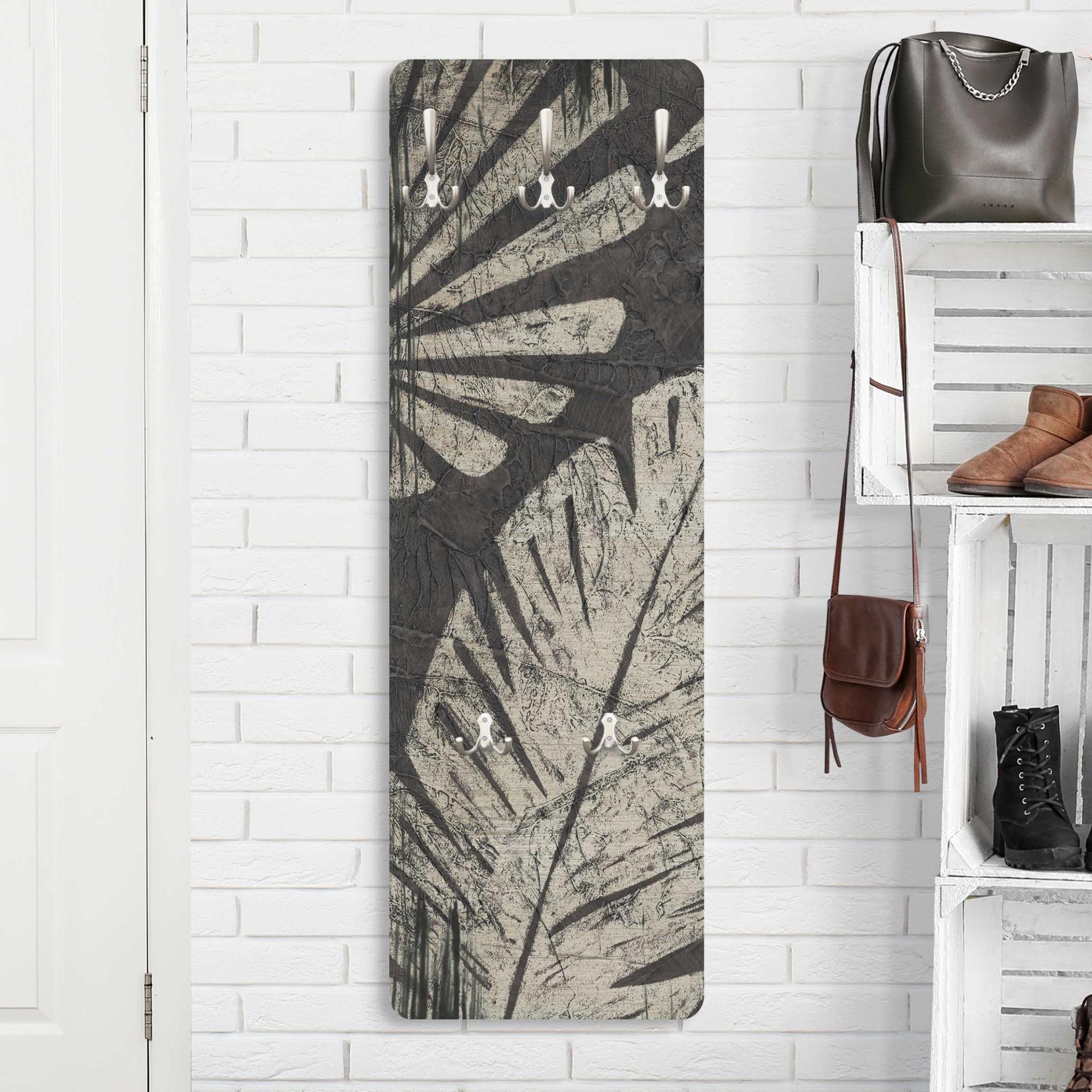 Appendiabiti Da Parete Con 5 Ganci Pieghevole - Grigio, Per Ingresso E Bagno - Foto 4