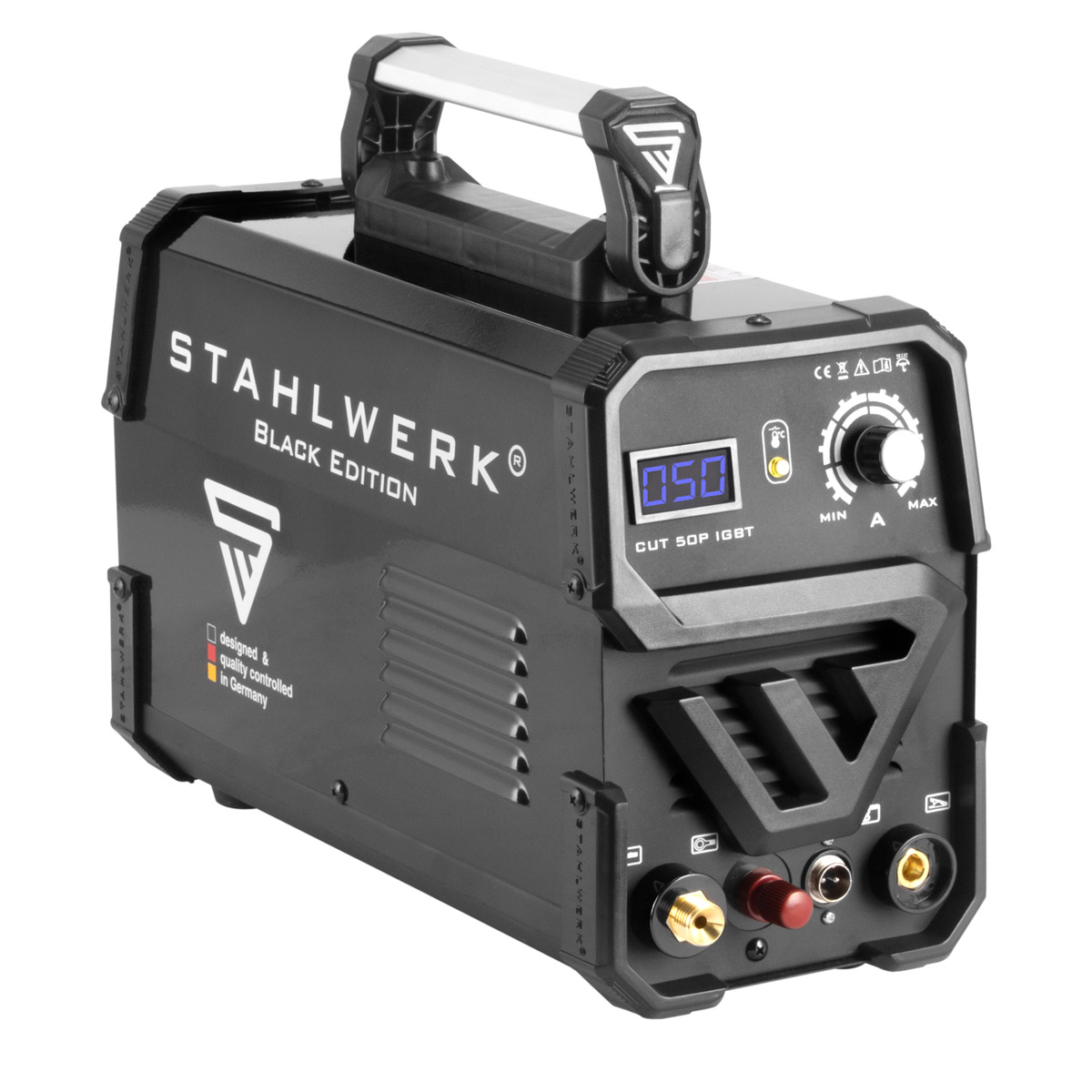 STAHLWERK Découpeuse plasma CUT 50 Pilot IGBT avec allumage pilote et
